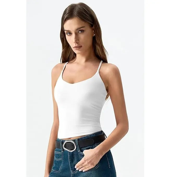 Camiseta de tirantes (espalda cruzada)