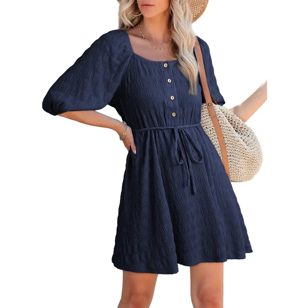 Vestido de verano de media manga