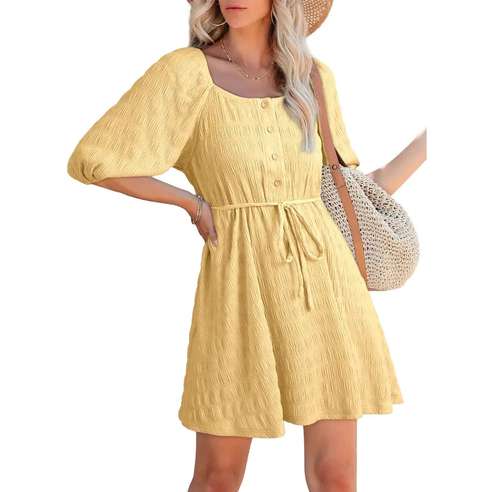 Vestido de verano de media manga