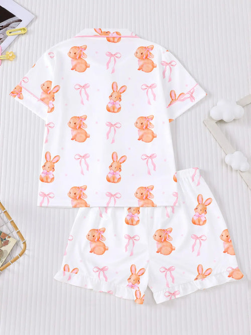 Pijama infantil con conejos